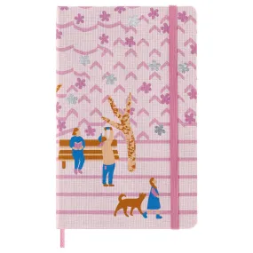 Moleskine Sakura Large Notebook Limited Edition Bench Plain