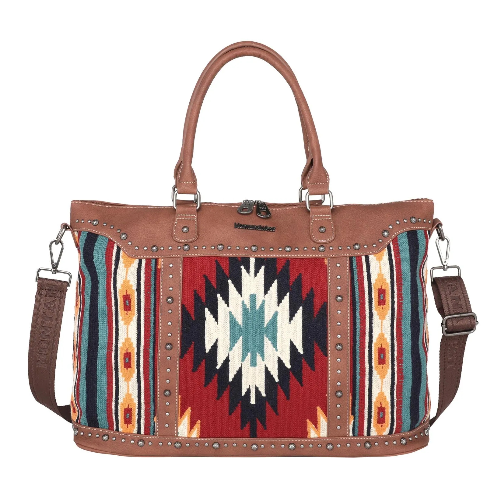 Montana West Aztec Tapestry Collection Weekender Bag Collection