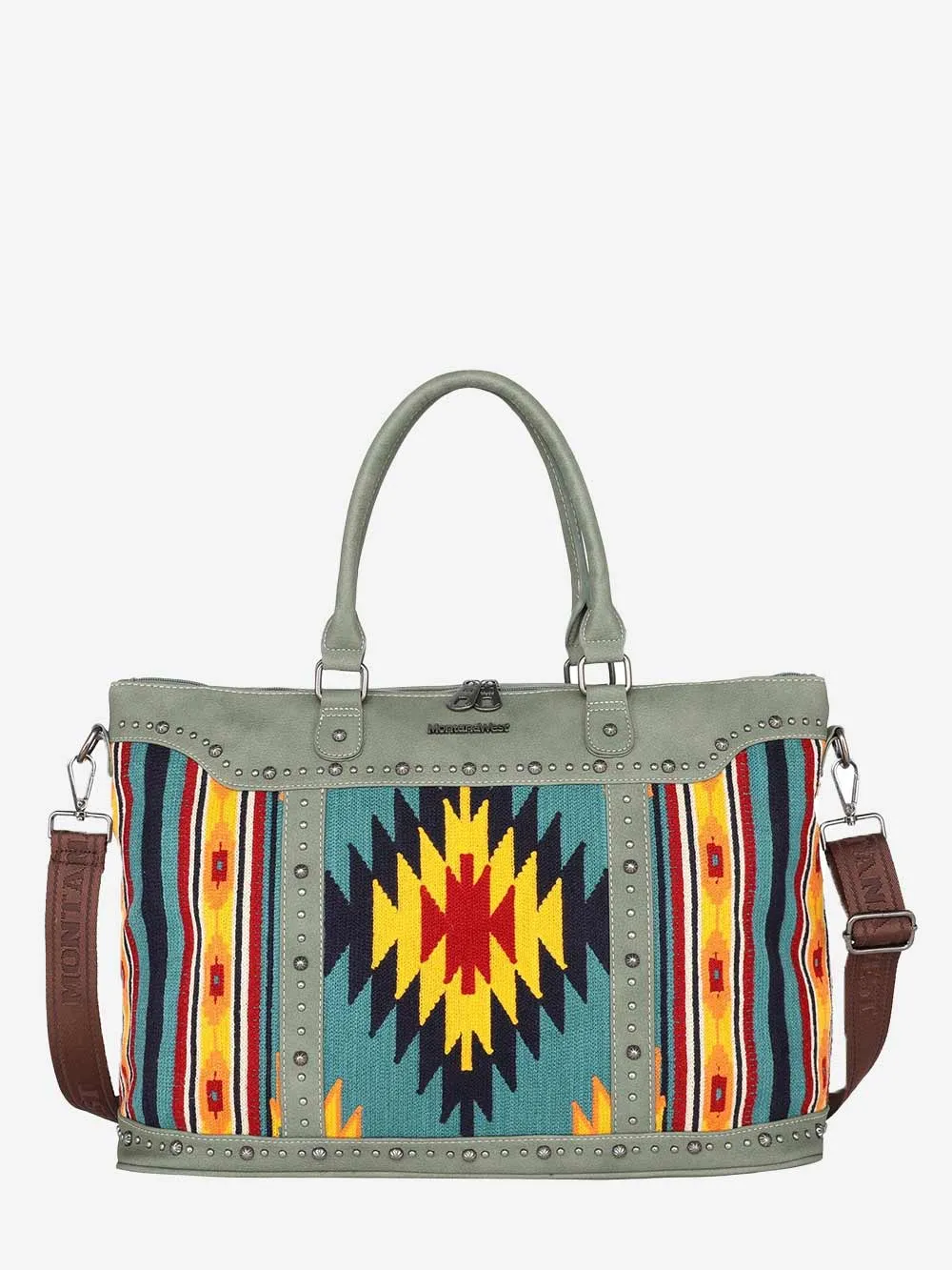 Montana West Aztec Tapestry Collection Weekender Bag Collection