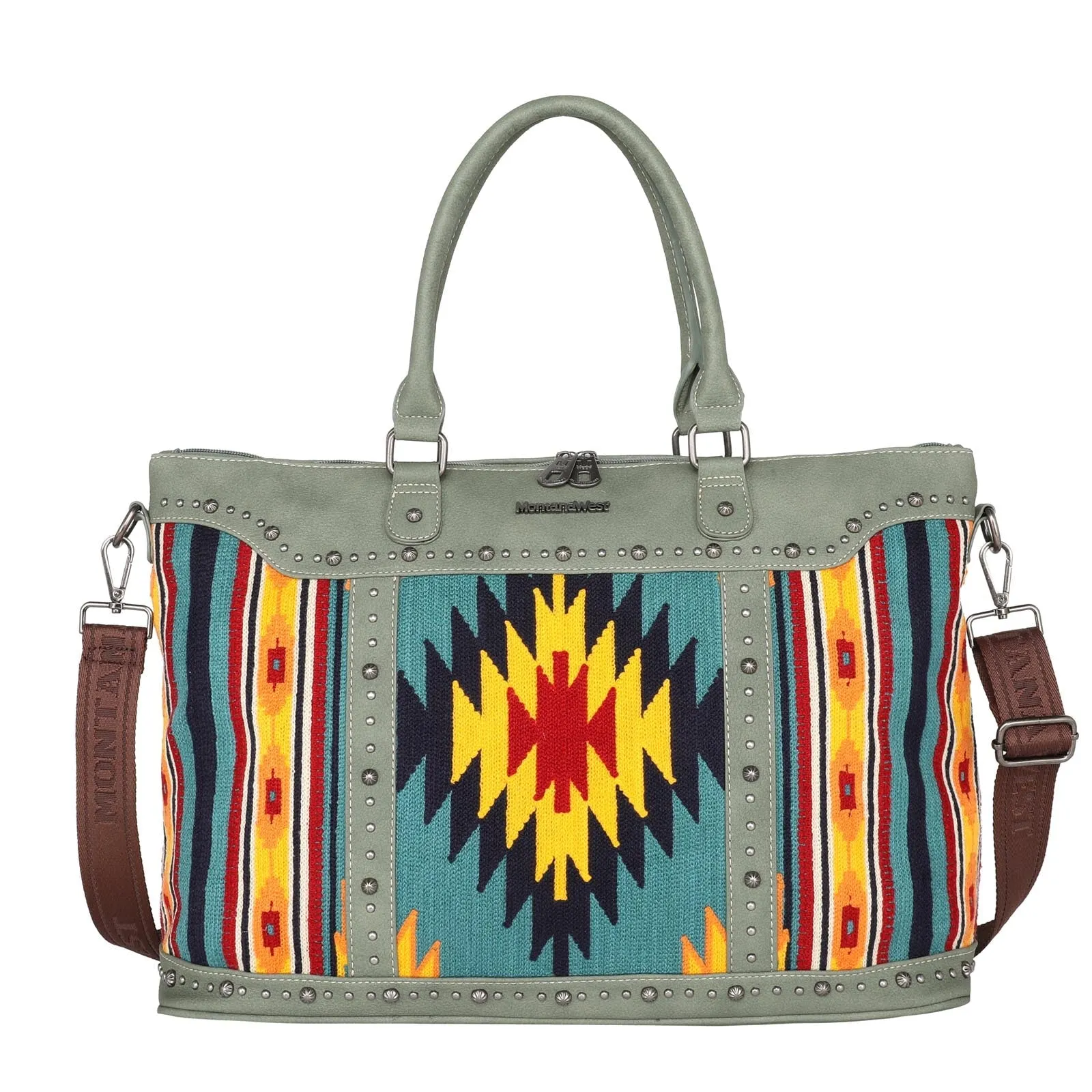 Montana West Aztec Tapestry Collection Weekender Bag Collection