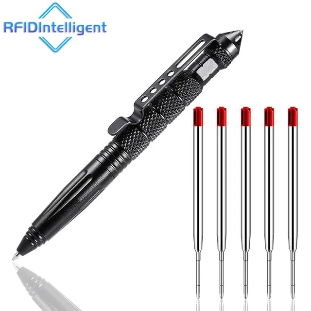 Multi-Function Military Tactical EDC Tools Survival Supplies Emergency Glass Breaker Ballpoint