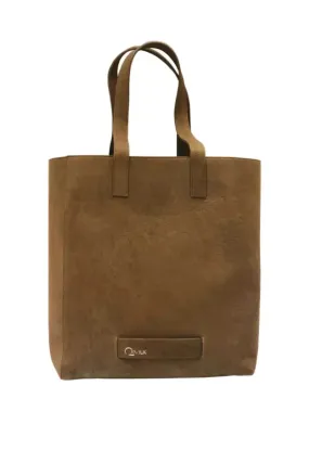 Muskox Leather Tote Bag- Le Feuillet