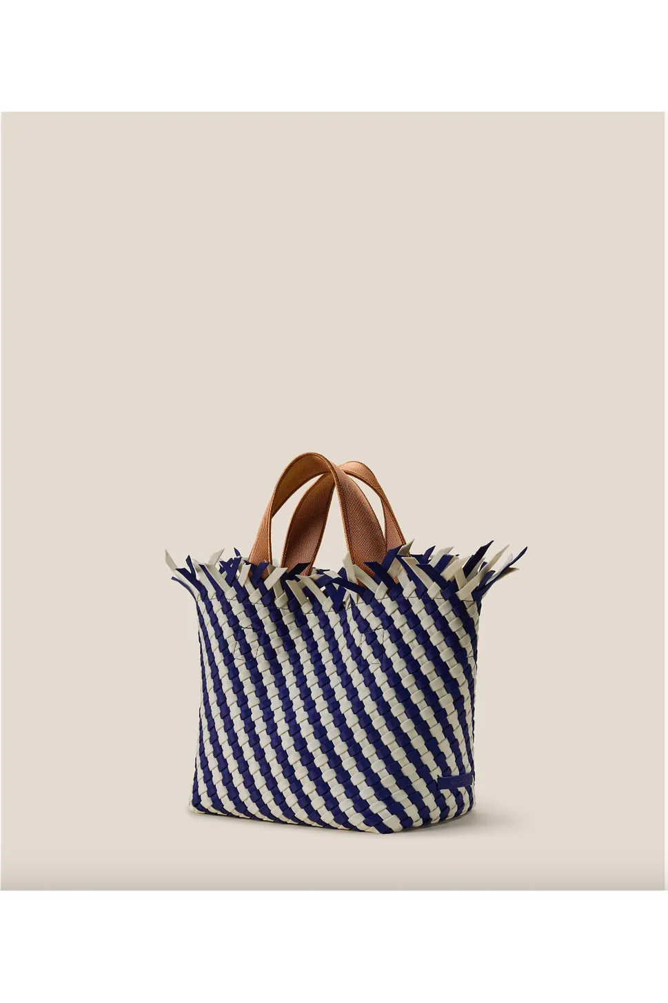 NAGHEDI Havana Small Tote Bag SN0199D | Venice (Striped)