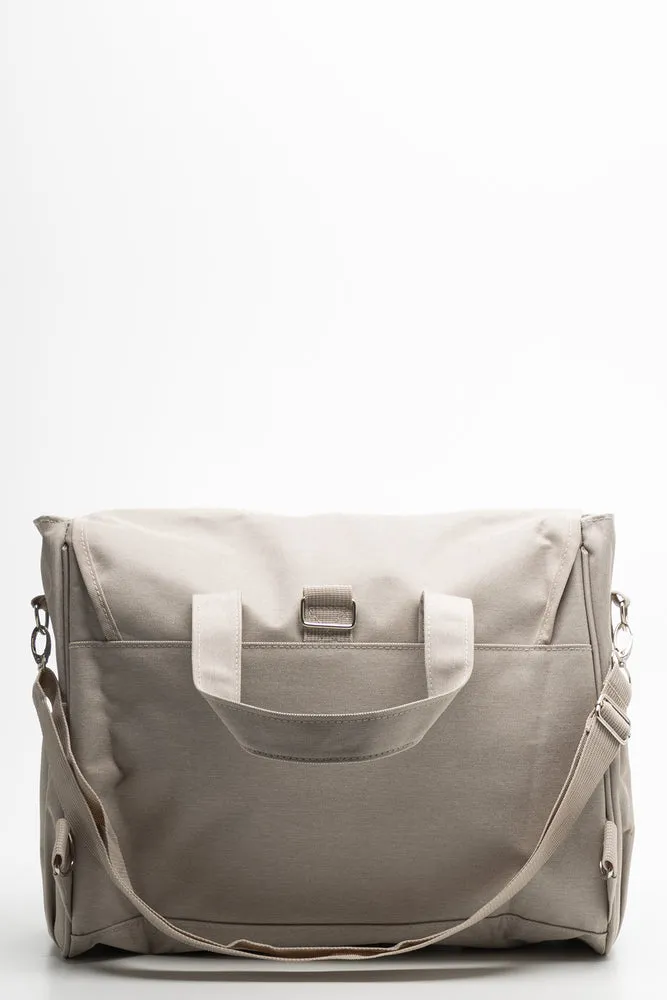 Nappy Bowler Bag Natural