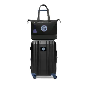 New York City FC Tote Bag and Luggage Set -NAVY