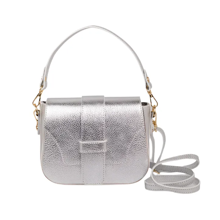 Nidia Crossbody Bag - Silver