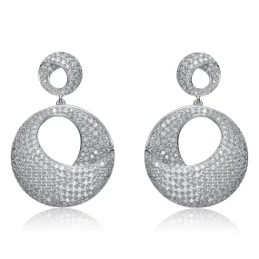 Noémie Overlap Circle Earrings