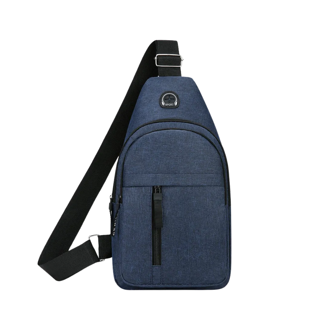 Nylon Canvas Messenger Bag