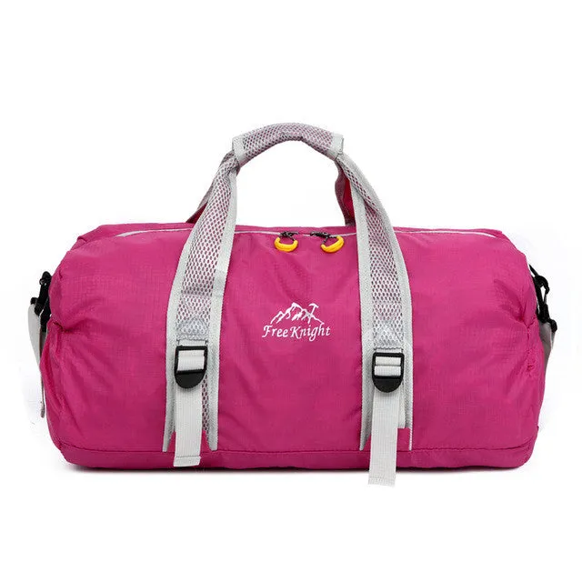 Nylon Waterproof Sports Duffel Bag - Various Colors