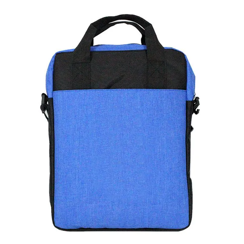 Office Document Bag With Carrying Handles And Shoulder Straps