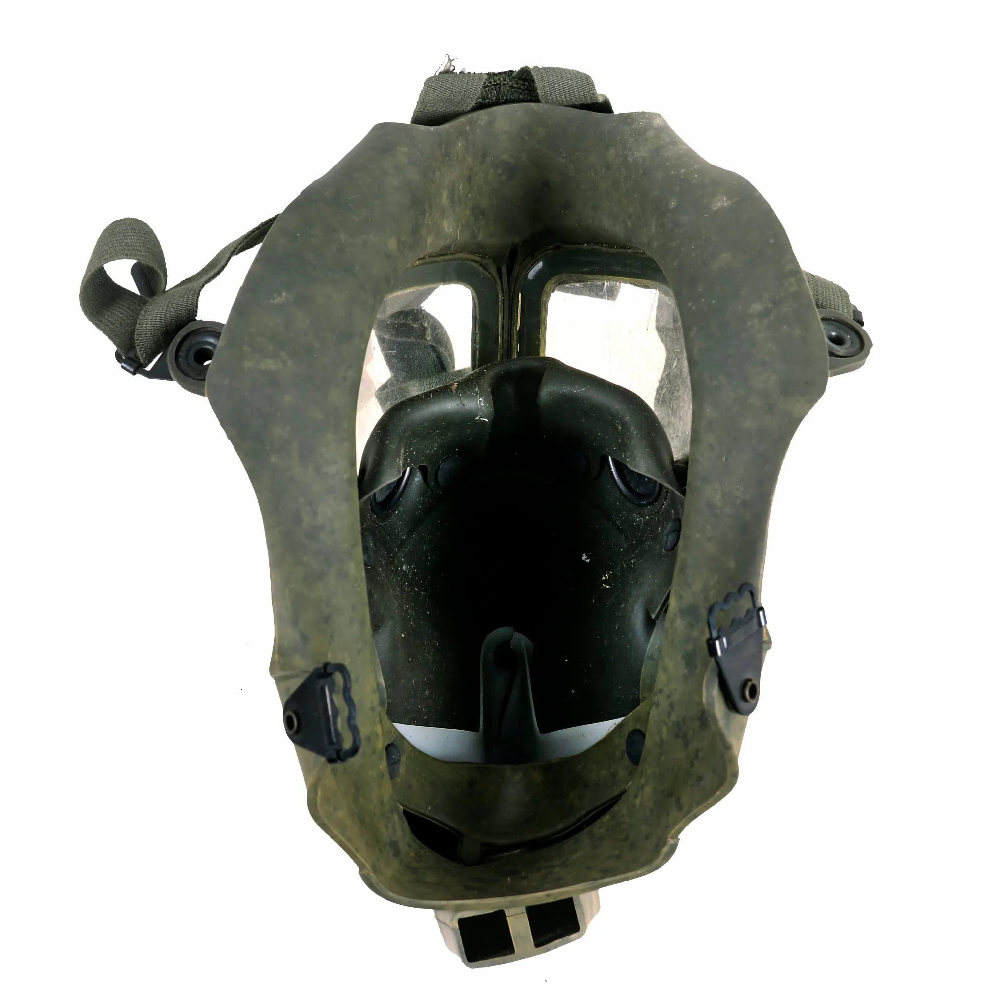 Original U.S. Vietnam War Era XM28E4 Grasshopper Riot Control Agent Gas Mask - 1969 Dated