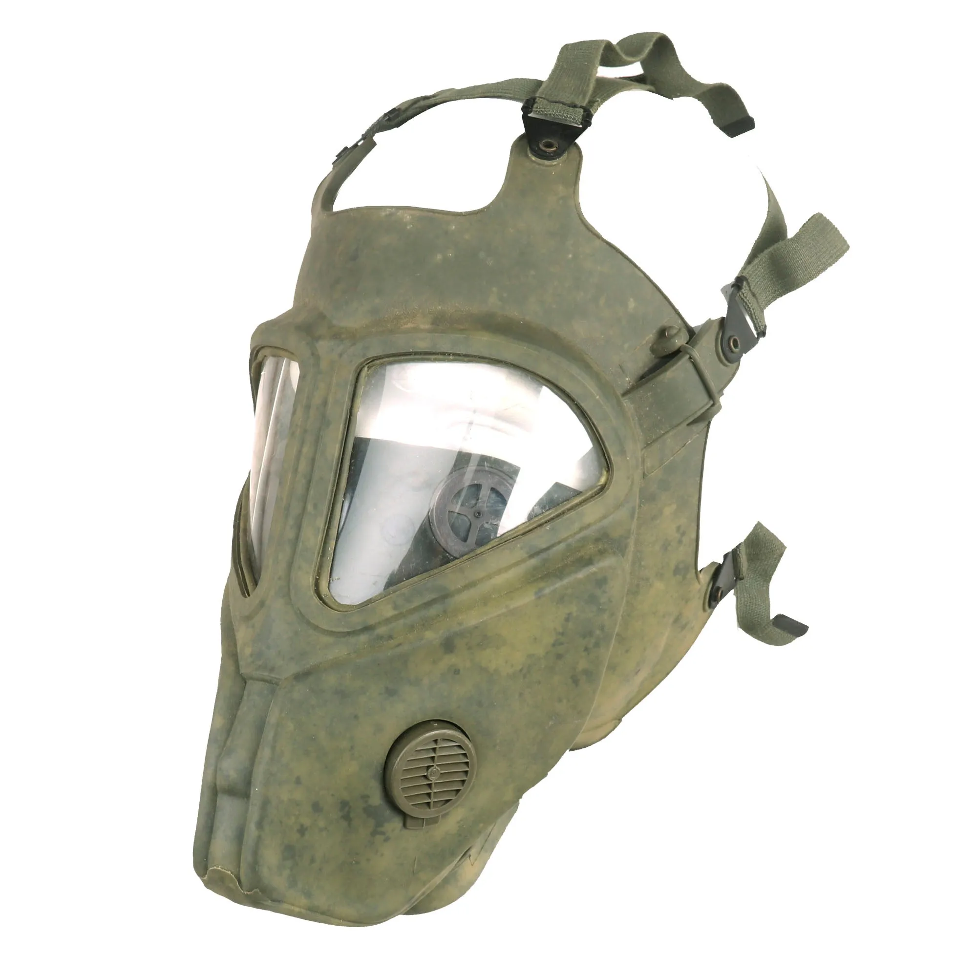 Original U.S. Vietnam War Era XM28E4 Grasshopper Riot Control Agent Gas Mask - 1969 Dated