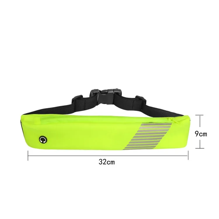 Outdoor Fitness Sports Waist Bag Multifunctional Running Invisible Close-Fitting Waist Bag(Blue)