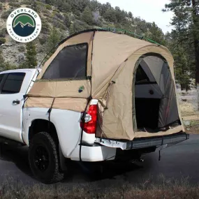 Overland Vehicle Systems LD TACT Bed Tent- Tan Body & Green Rainfly