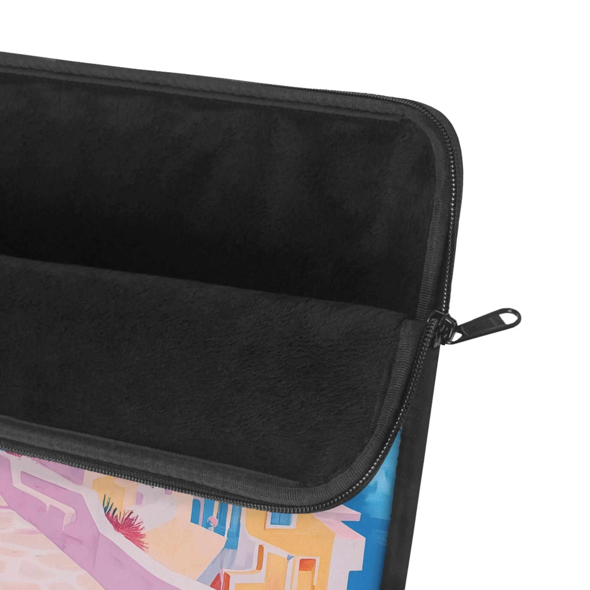 Pastel Landscape Print Laptop Sleeve