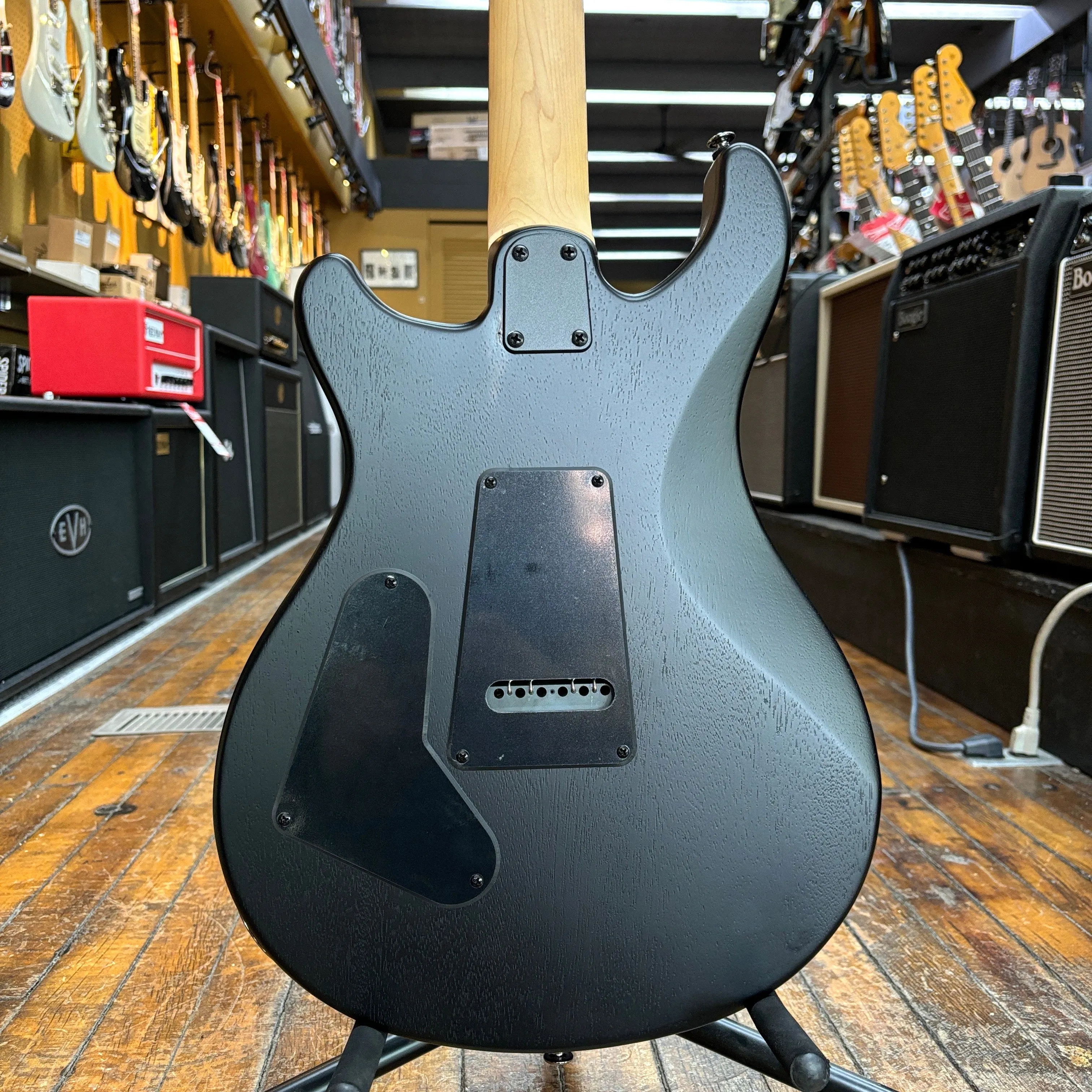 Paul Reed Smith SE Swamp Ash CE 24 Sandblasted Limited Edition Electric Guitar Sandblasted Blue w/Padded Gig Bag