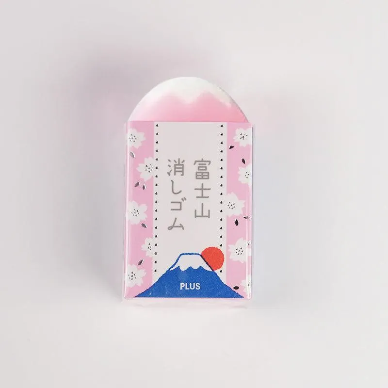 PLUS 36-591 Fun Eraser Creative Eraser Mount Fuji Eraser Fun Stationery Blue Mount Fuji