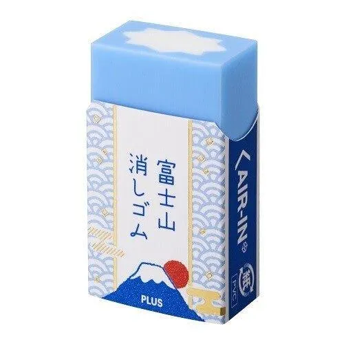 PLUS 36-591 Fun Eraser Creative Eraser Mount Fuji Eraser Fun Stationery Blue Mount Fuji