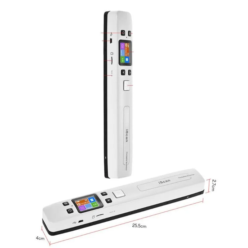 Portable Handhold Document Scanner