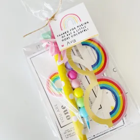 Rainbow Favor Bag