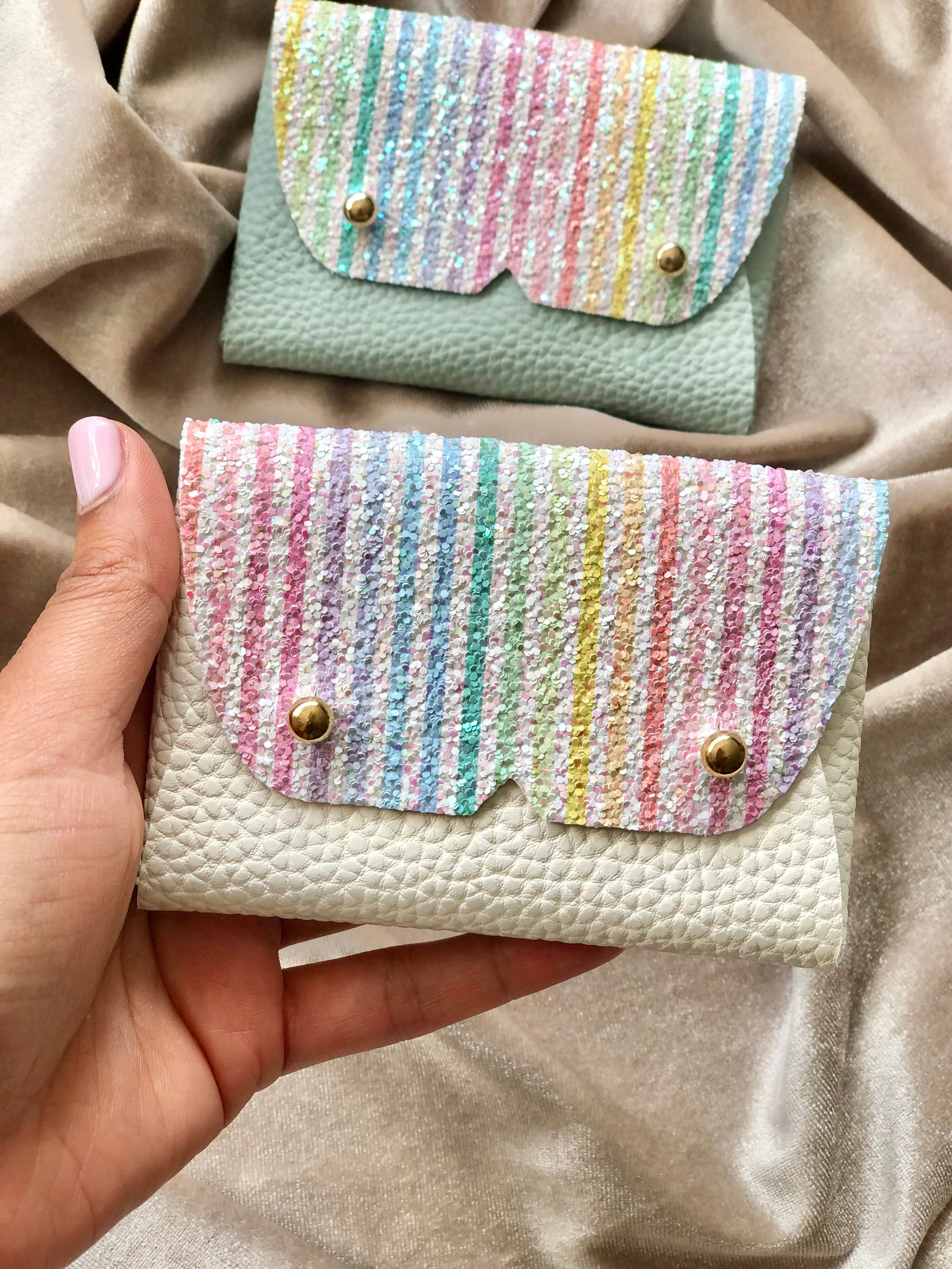 Rainbow Stripes Pouch