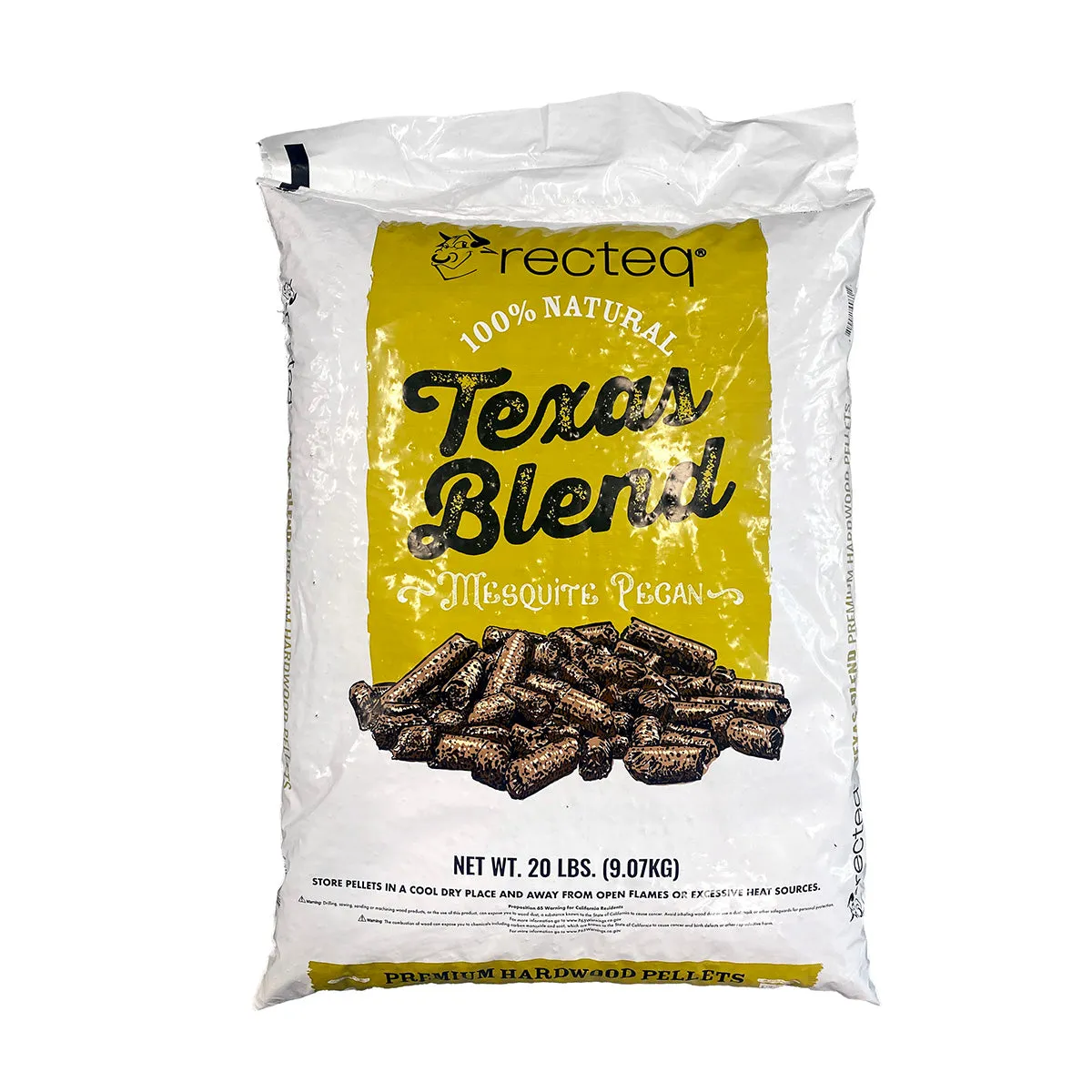 Recteq 20 lb Texas Blend Pellets Limited Edition Pecan Mesquite 100% All Natural