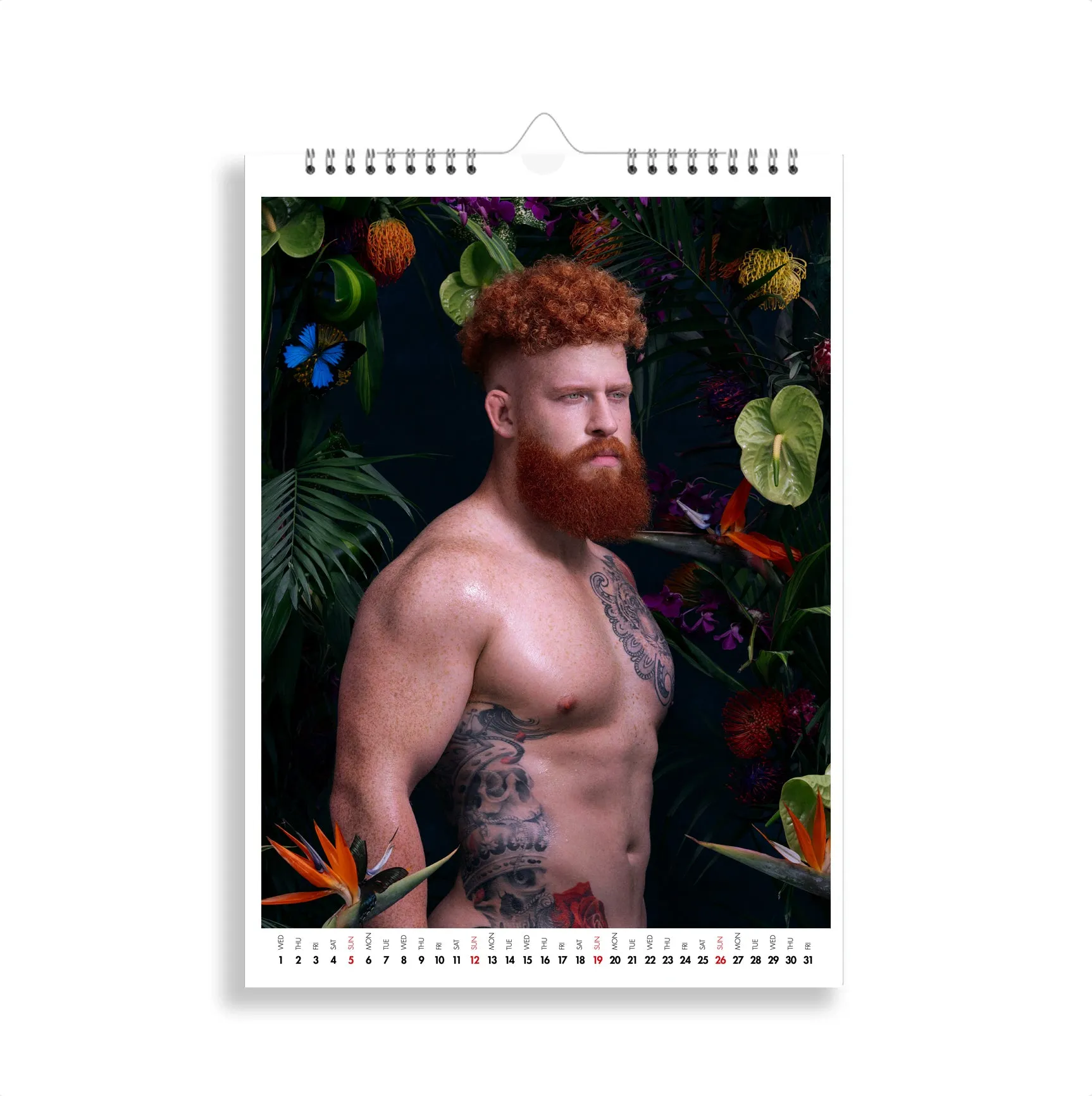 Red Hot 2021 Calendar