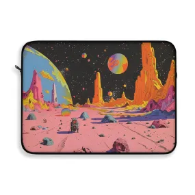 Retro Space Robo Laptop Sleeve