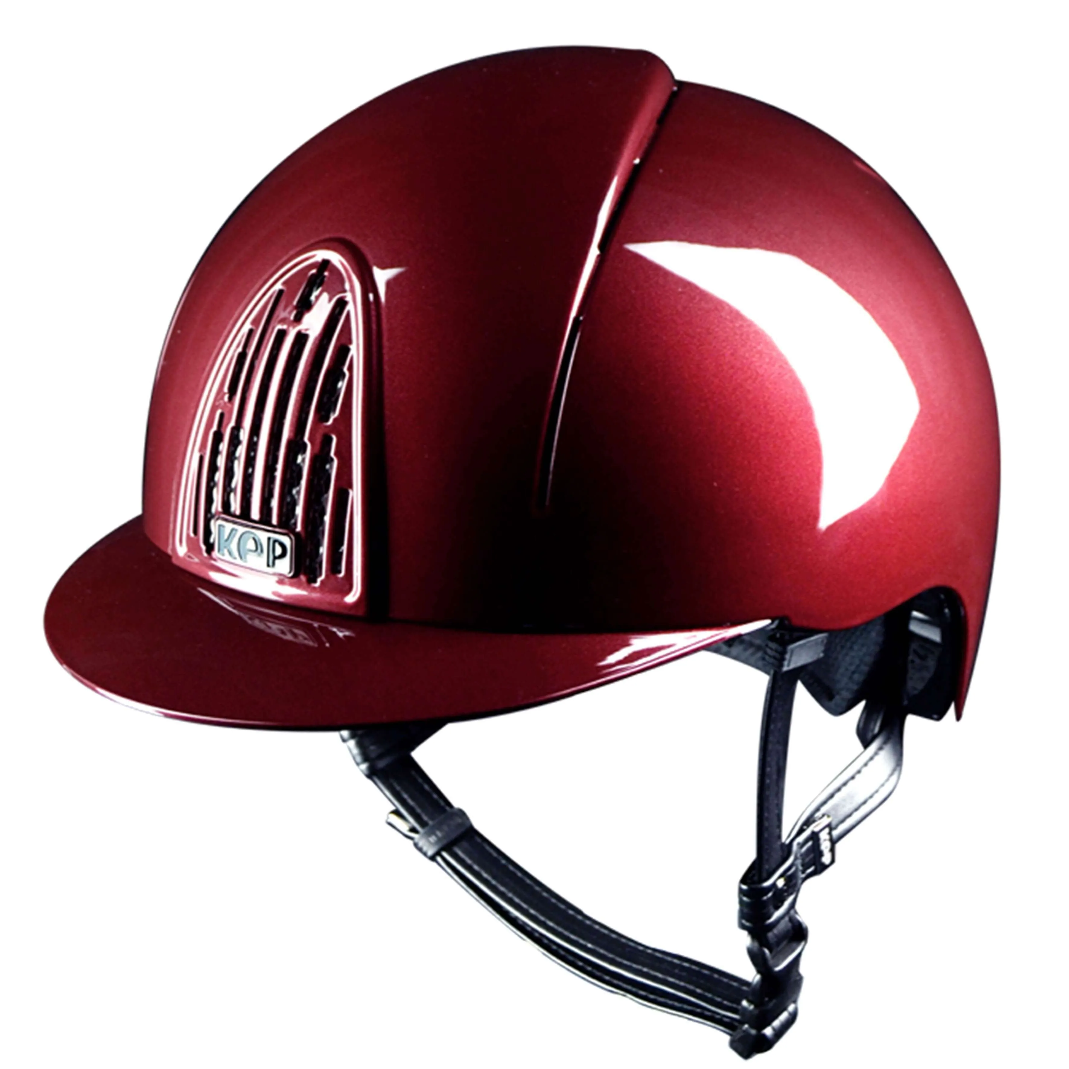 Riding Helmet Cromo Smart Polish Bordeaux