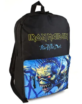 Rock Sax Iron Maiden Fear Pocket Backpack