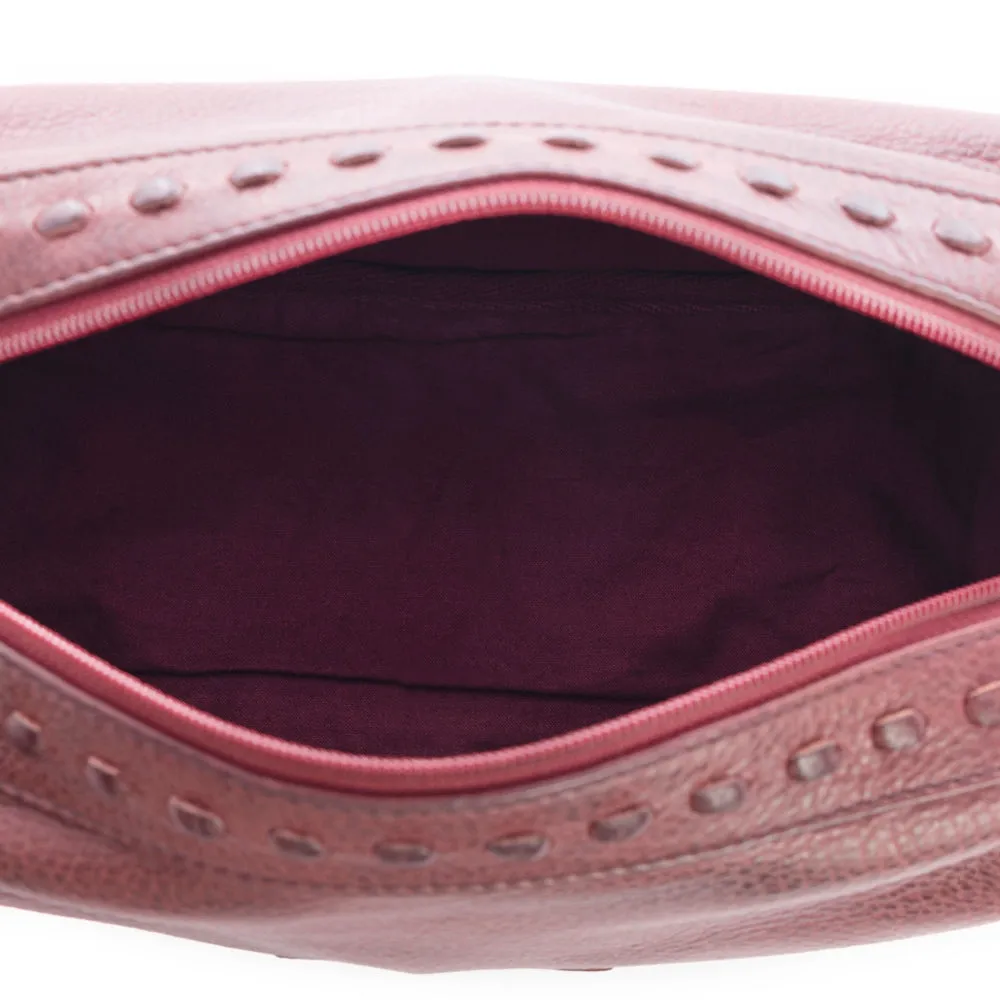 Roff Trail Toiletries Bag In Red Russet