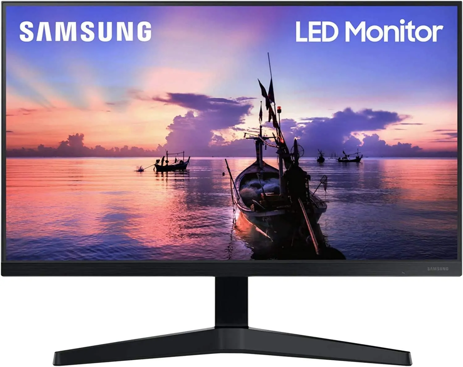 Samsung 27 Inch Full HD 75Hz LED Monitor with IPS panel and Borderless Design, Black, (LF27T350FHMXEG) BLACK