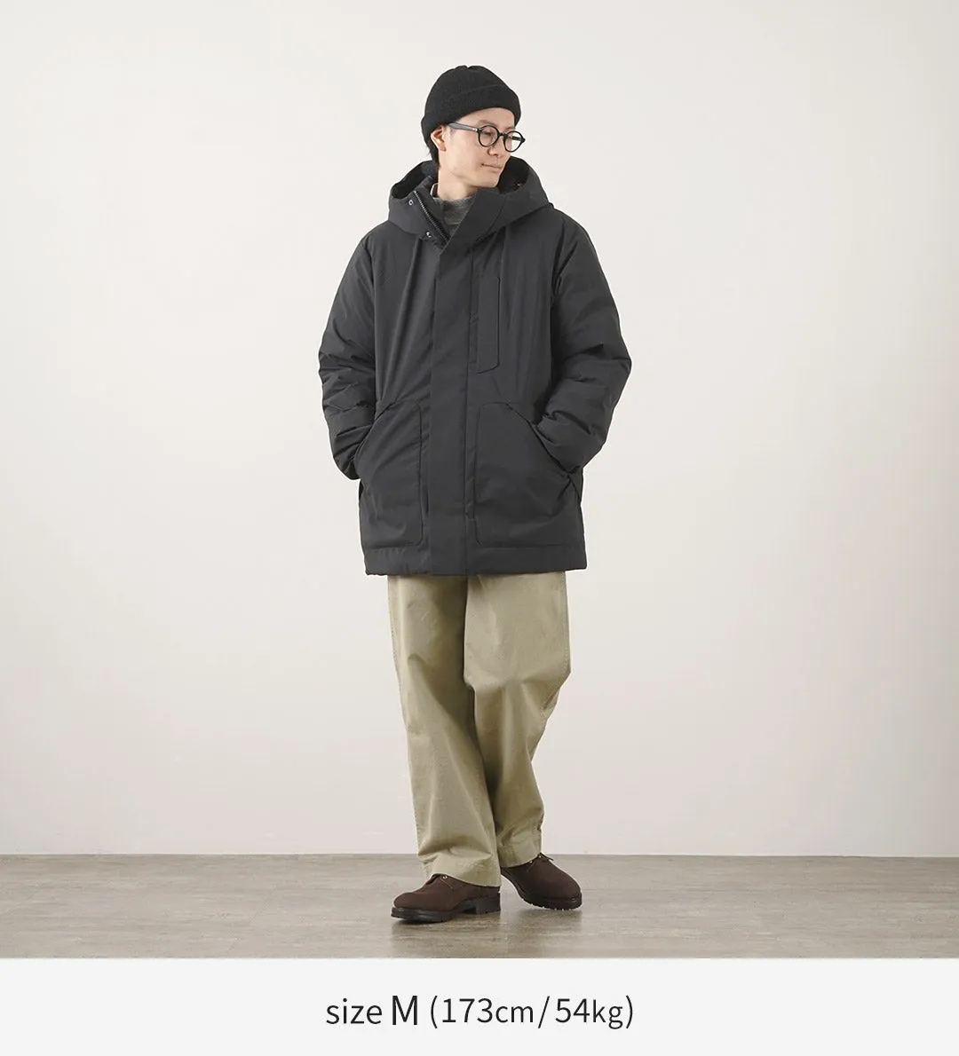 SAVE THE DUCK / Phyllis Synthetic Down Hooded Middle Jacket