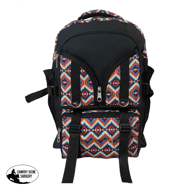 Showman Bright Pink Aztec Tactical Backpack