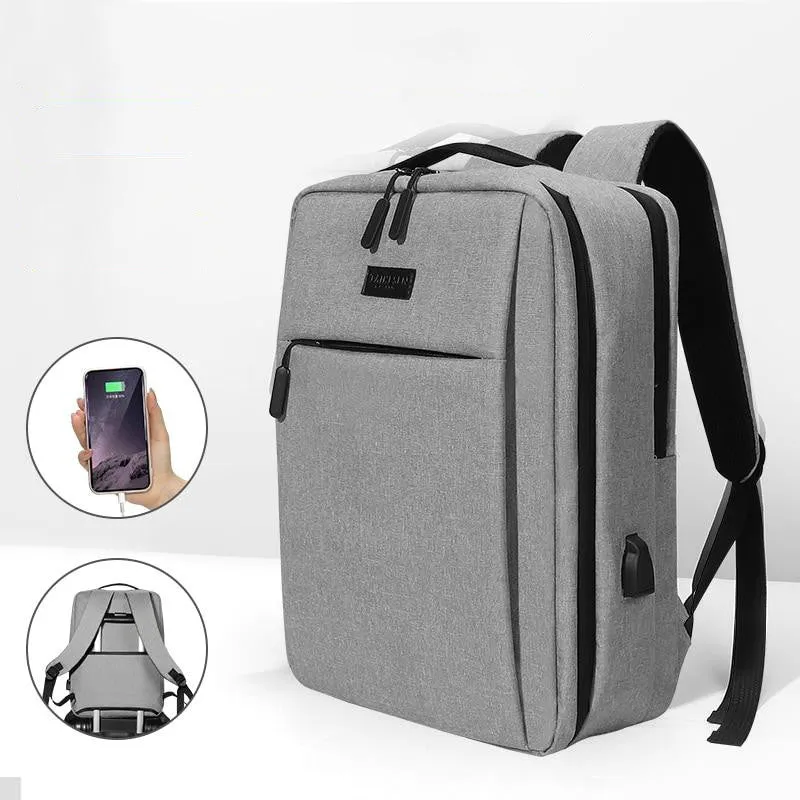 Simple Laptop Backpack for Men Laptop Backpack School Bag Rucksack Men Travel Backpack