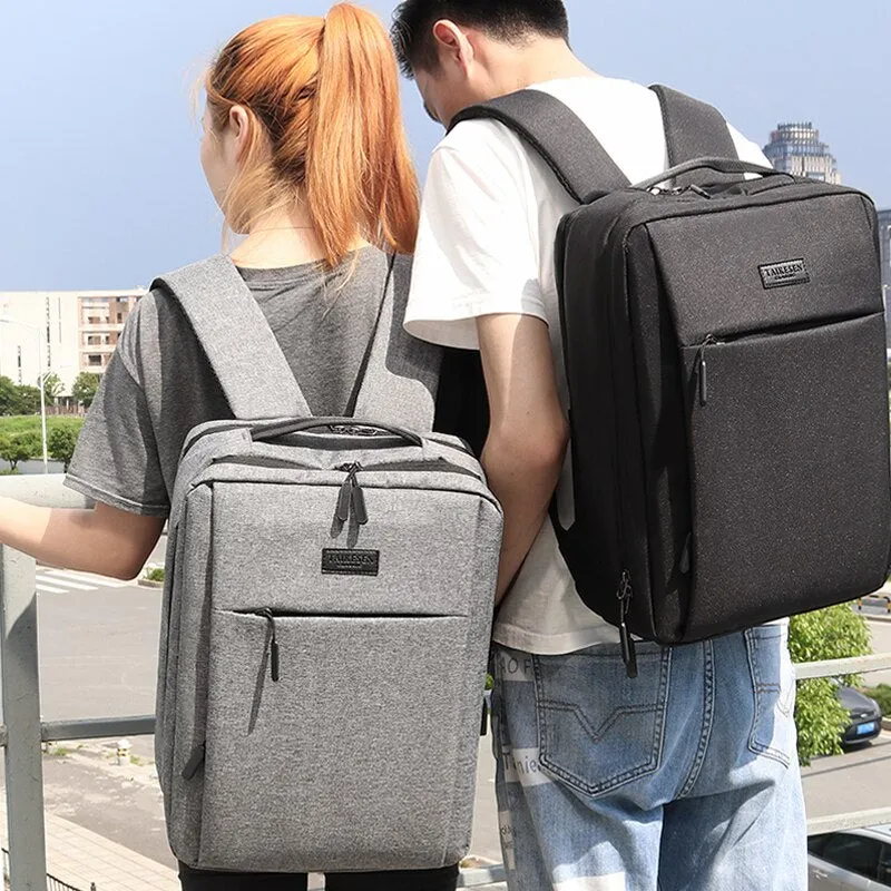 Simple Laptop Backpack for Men Laptop Backpack School Bag Rucksack Men Travel Backpack