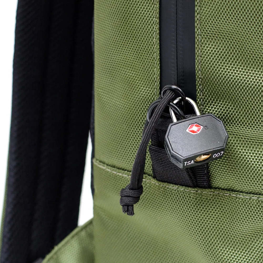 SMELL PROOF BACKPACK W/ INSERT - OD GREEN BALLISTIC