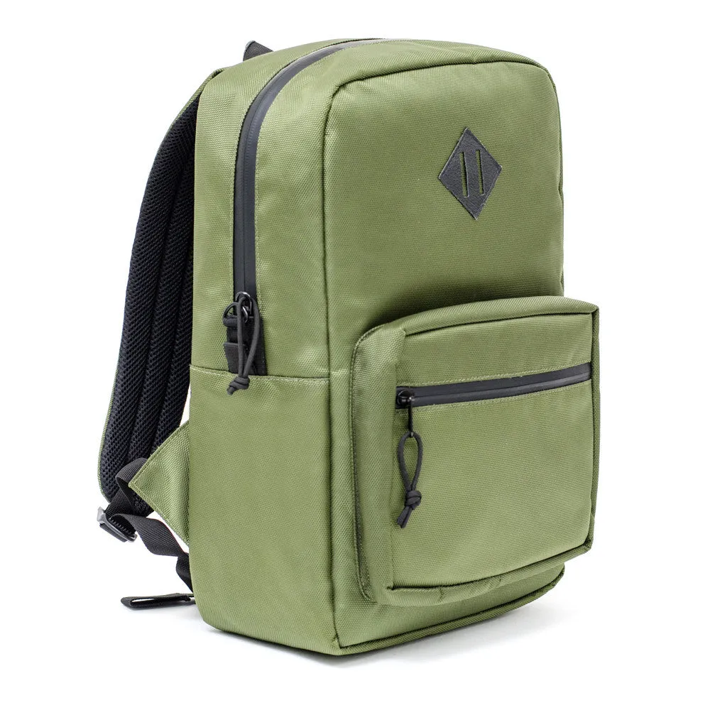 SMELL PROOF BACKPACK W/ INSERT - OD GREEN BALLISTIC