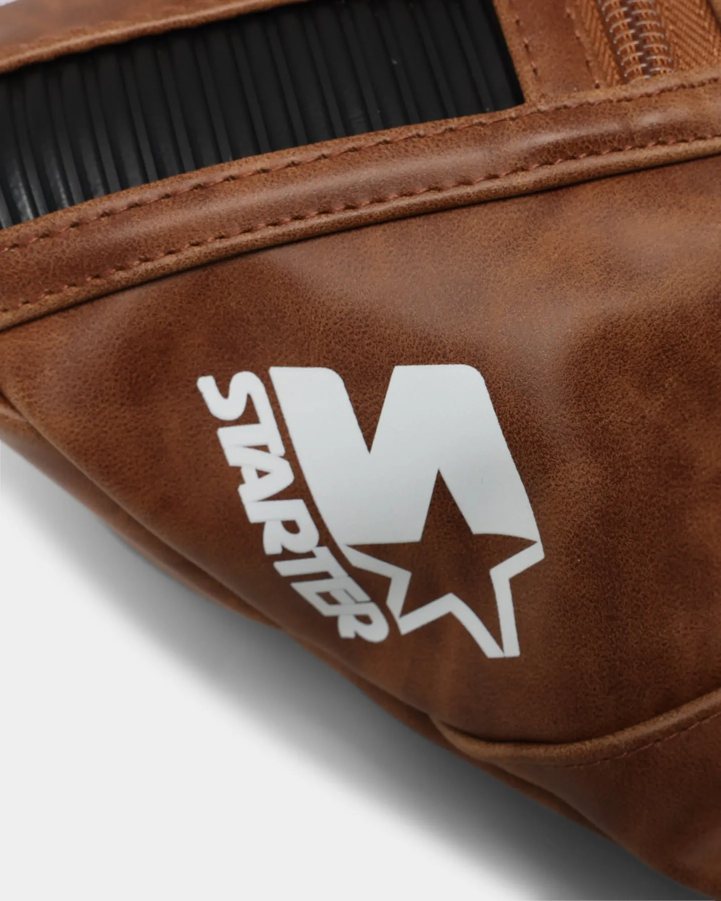 Starter Leather Team Waist Bag Brown