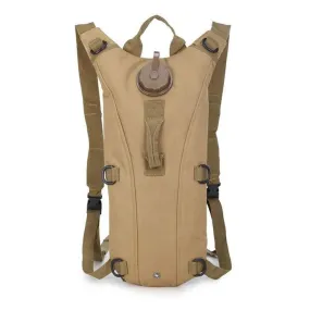 Tactical 3L Hydration Water Bag Pack CF-50 BROWN