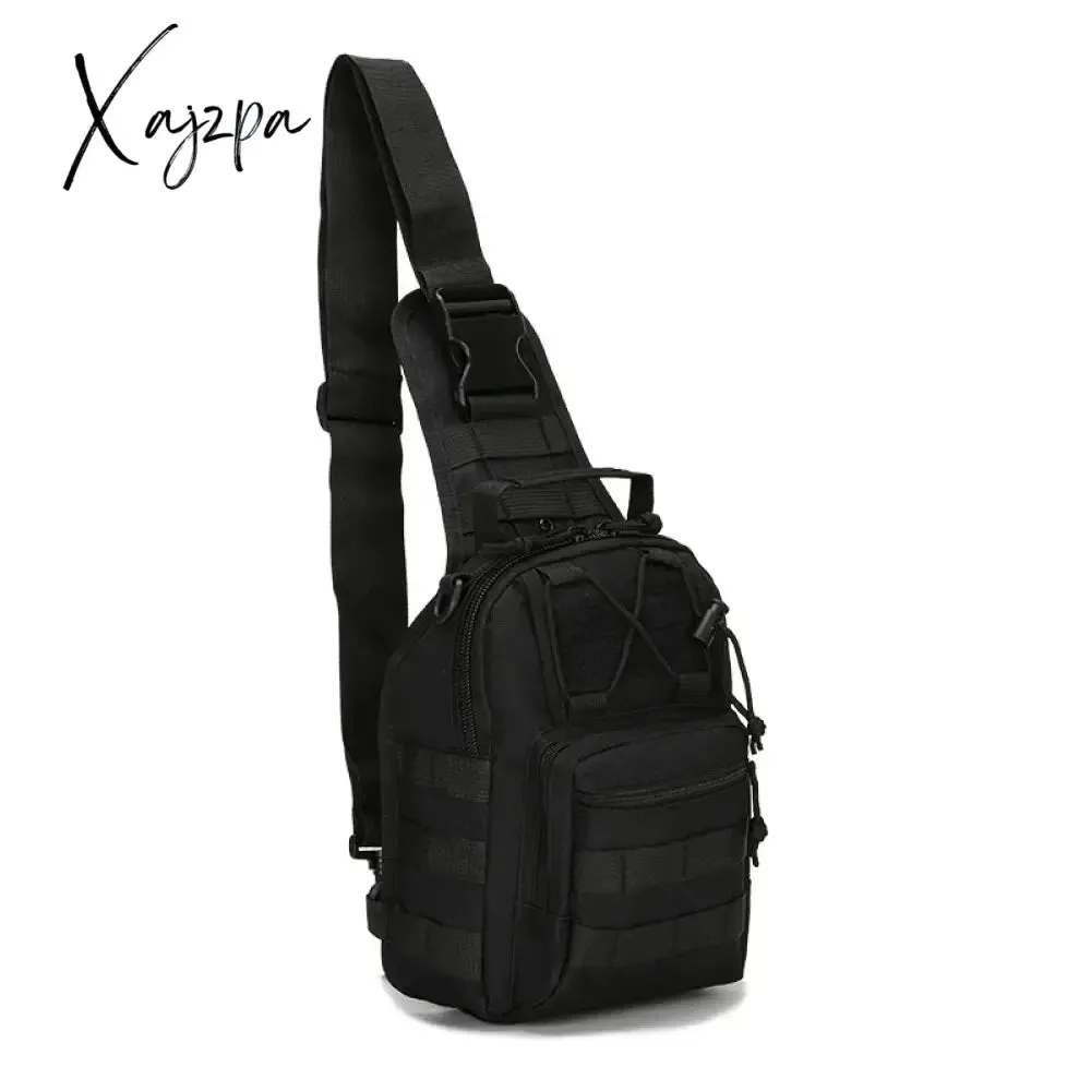 Tactical  Men's Sling Chest Bag Military Cross Body Shoulder Side Bag for Men 20L Outdoor Camping Backpack Trekking Chest Bag