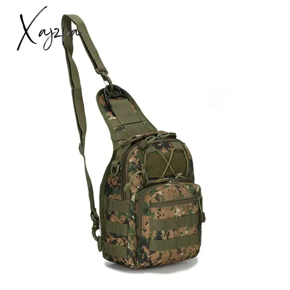 Tactical  Men's Sling Chest Bag Military Cross Body Shoulder Side Bag for Men 20L Outdoor Camping Backpack Trekking Chest Bag