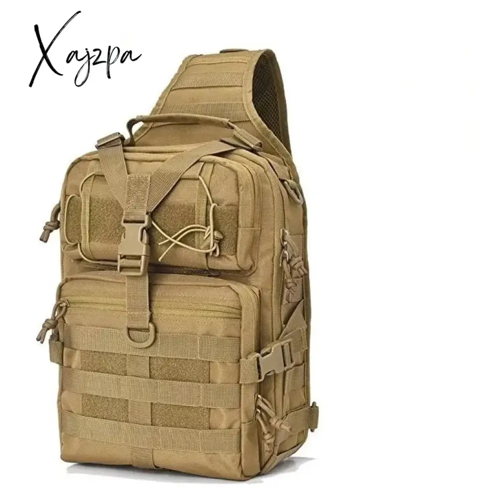 Tactical  Men's Sling Chest Bag Military Cross Body Shoulder Side Bag for Men 20L Outdoor Camping Backpack Trekking Chest Bag