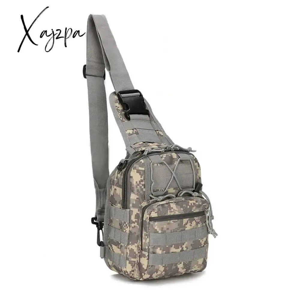 Tactical  Men's Sling Chest Bag Military Cross Body Shoulder Side Bag for Men 20L Outdoor Camping Backpack Trekking Chest Bag