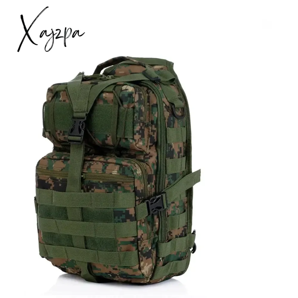 Tactical  Men's Sling Chest Bag Military Cross Body Shoulder Side Bag for Men 20L Outdoor Camping Backpack Trekking Chest Bag