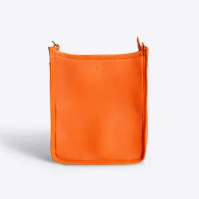 Tangerine Leather Zuma (No Strap)