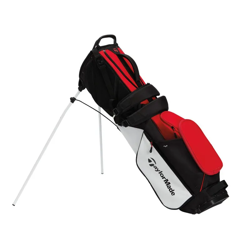 TAYLORMADE 9" Flextech Lite Stand Bag (Black/Red)