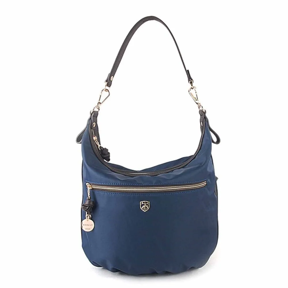 TDN10563 Soft Nylon Bucket Shoulder Bag