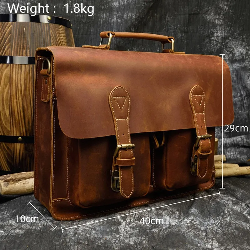 TEEK - Genuine Vintage Briefcase | Various Styles