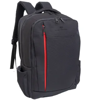 The Columbia | 18-In Lightweight Textured Workbook Backpack with USB Port